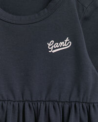 Vestido con estampado de corazones Monogram Baby Girl