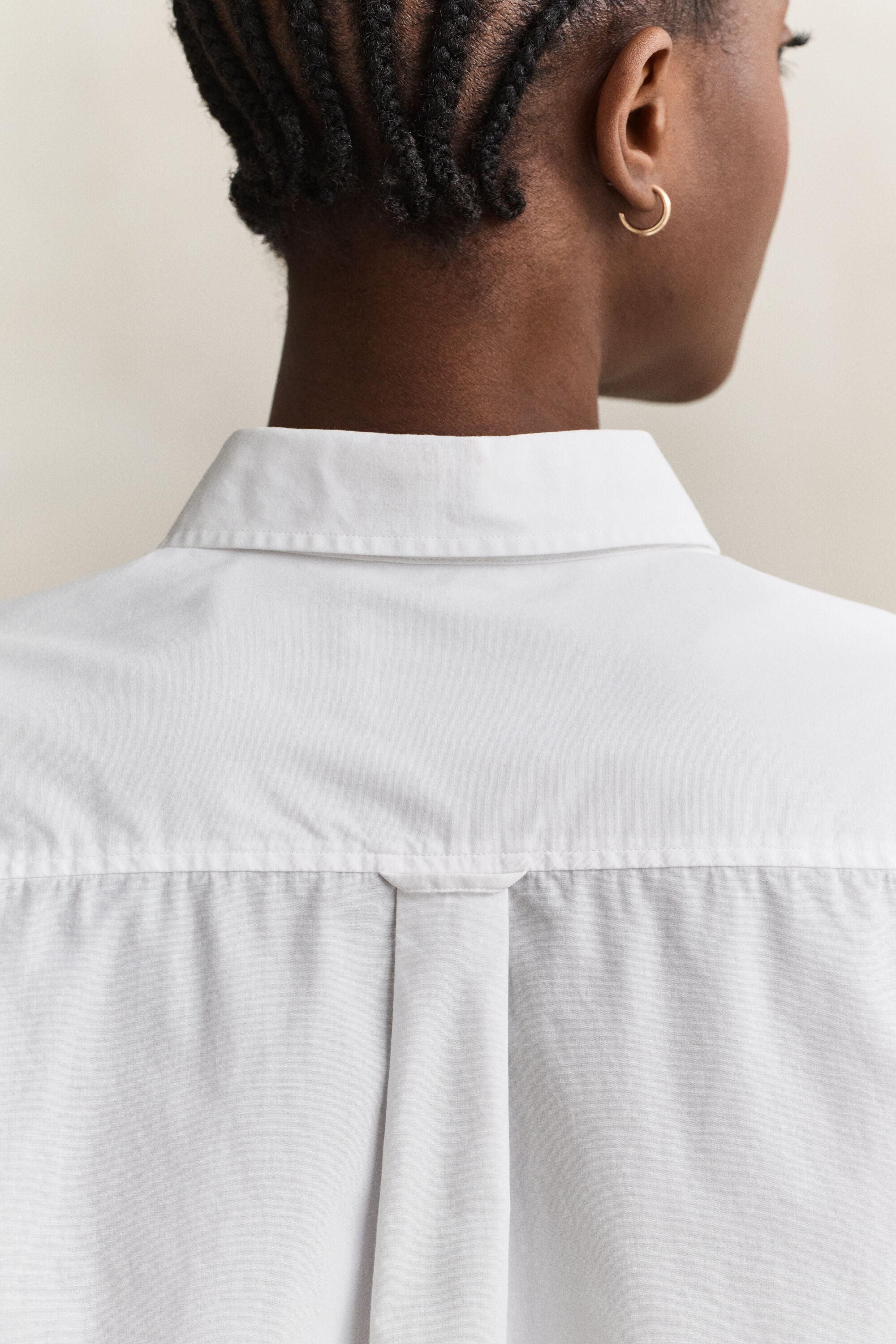 Camisa de popelina Regular Fit clásica