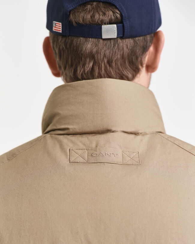 Chaleco de con relleno medio de plumón