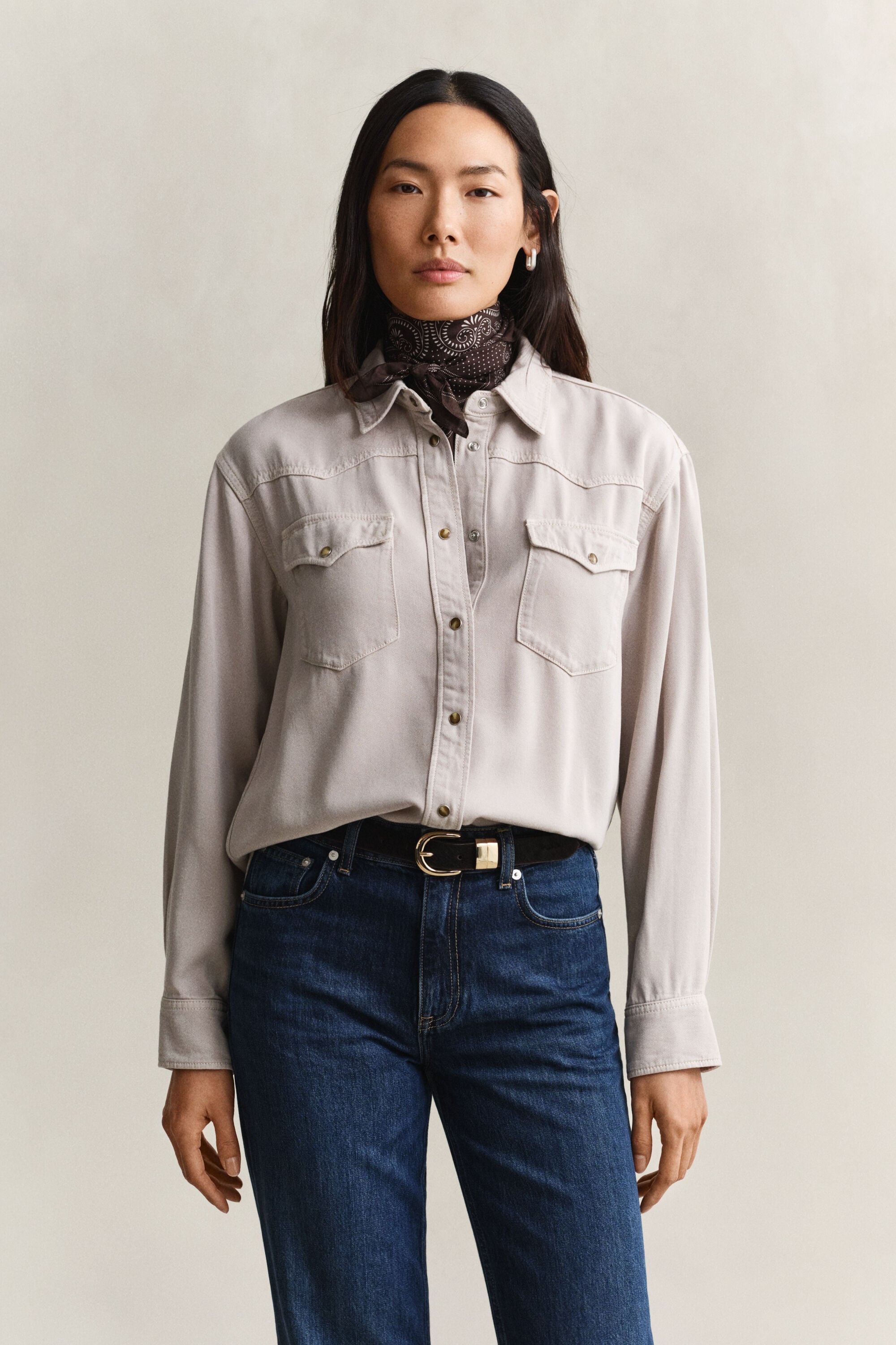 Camisa de sarga vaquera Ranger
