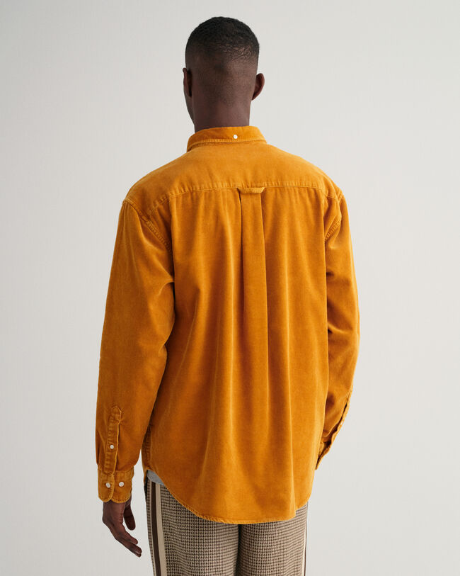 Camisa de pana Relaxed Fit con lavado intenso