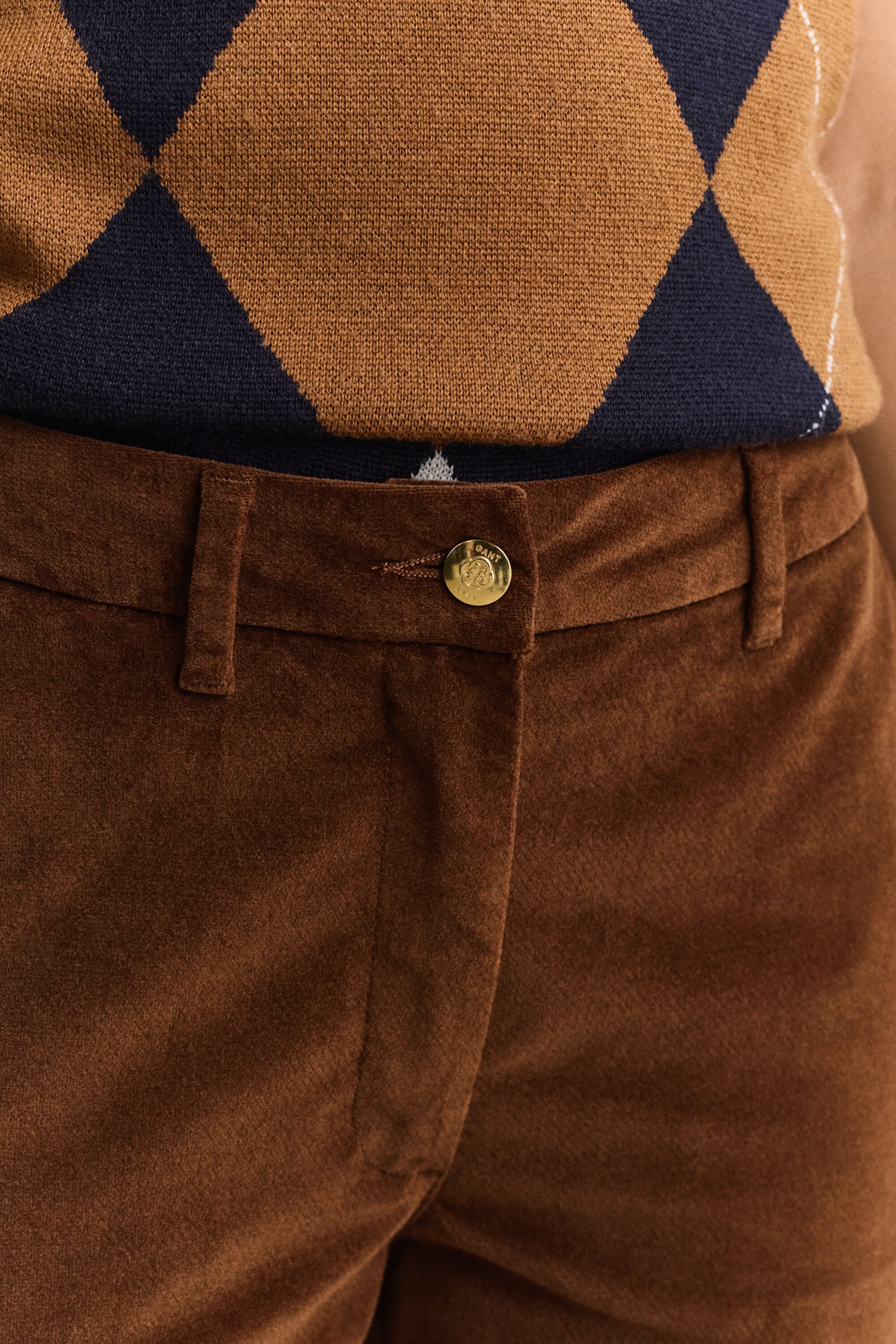 Pantalones de terciopelo acampanados