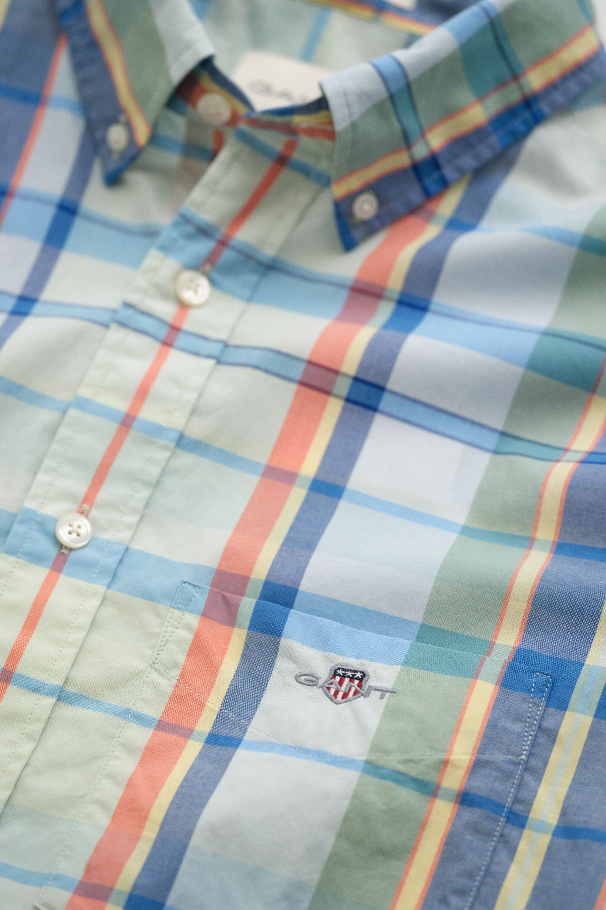 Camisa de popelina a cuadros