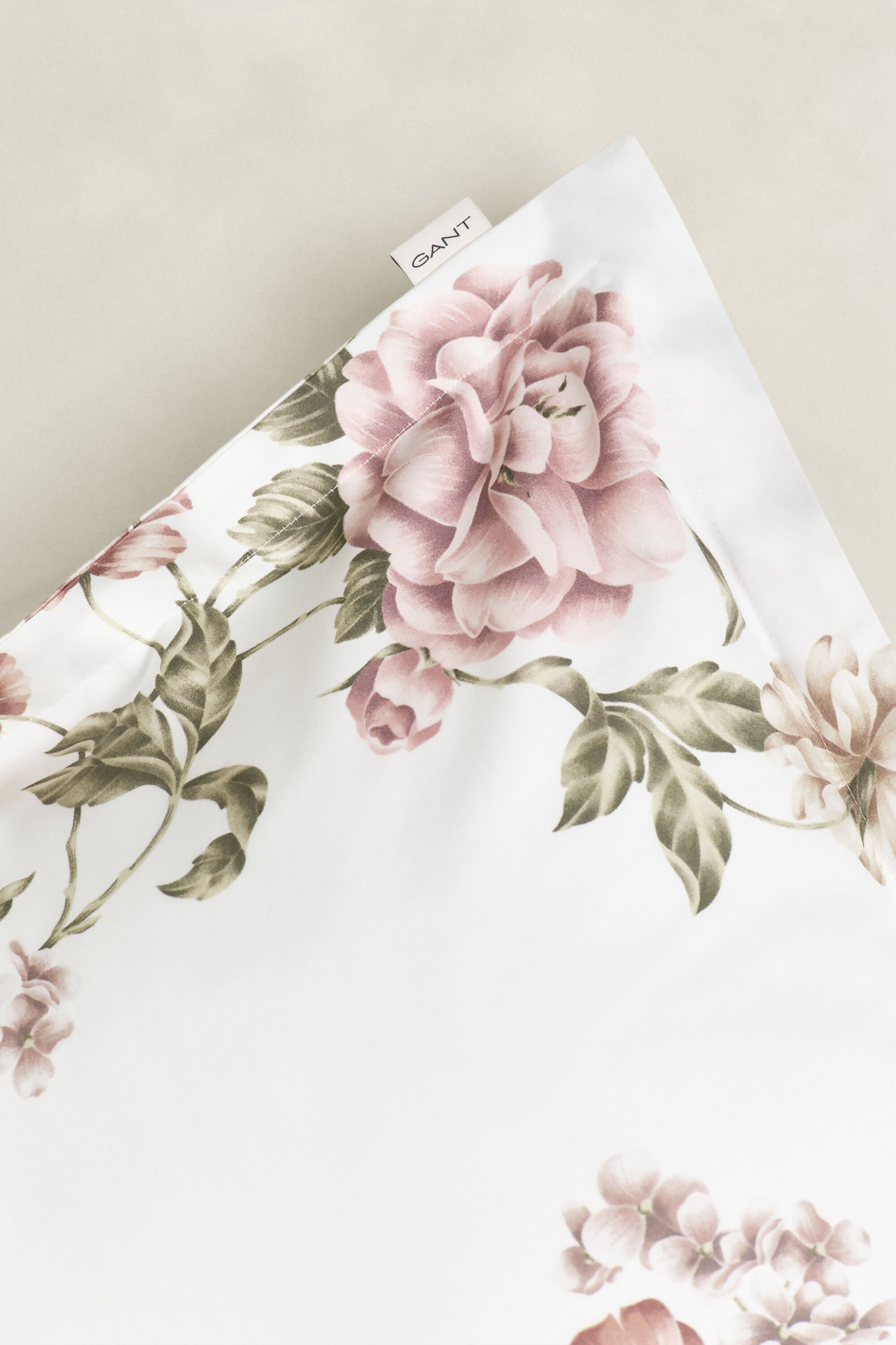 Funda de almohada con estampado floral