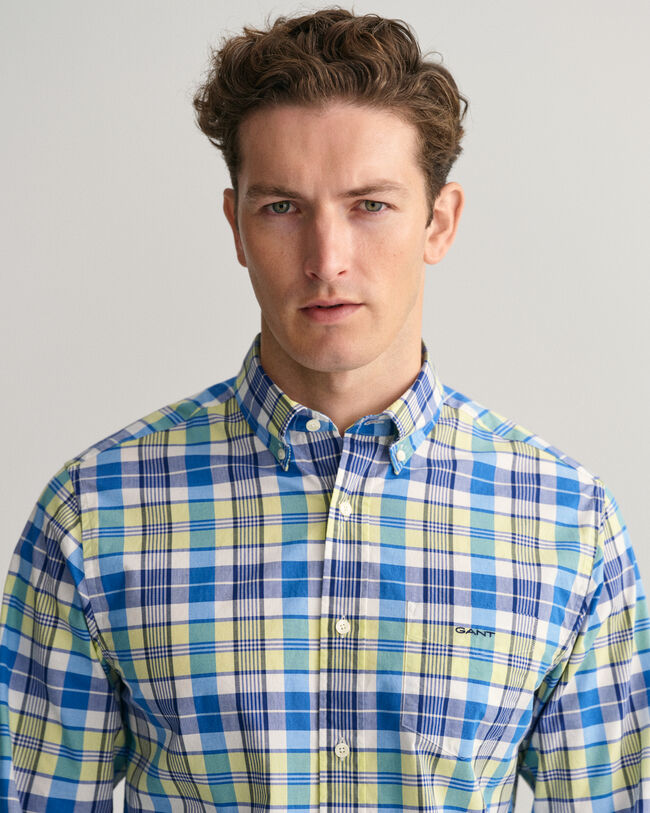 Camisa Regular Fit a cuadros de colores