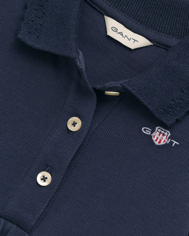 Vestido tipo polo de piqu&eacute; Baby Girl