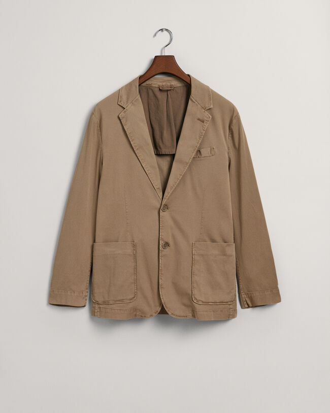 Americana de traje en algodón