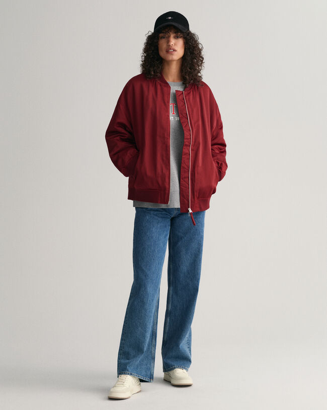 Cazadora bomber acolchada