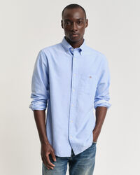 Camisa Oxford Seasonal Essential Regular Fit Archive Shield
