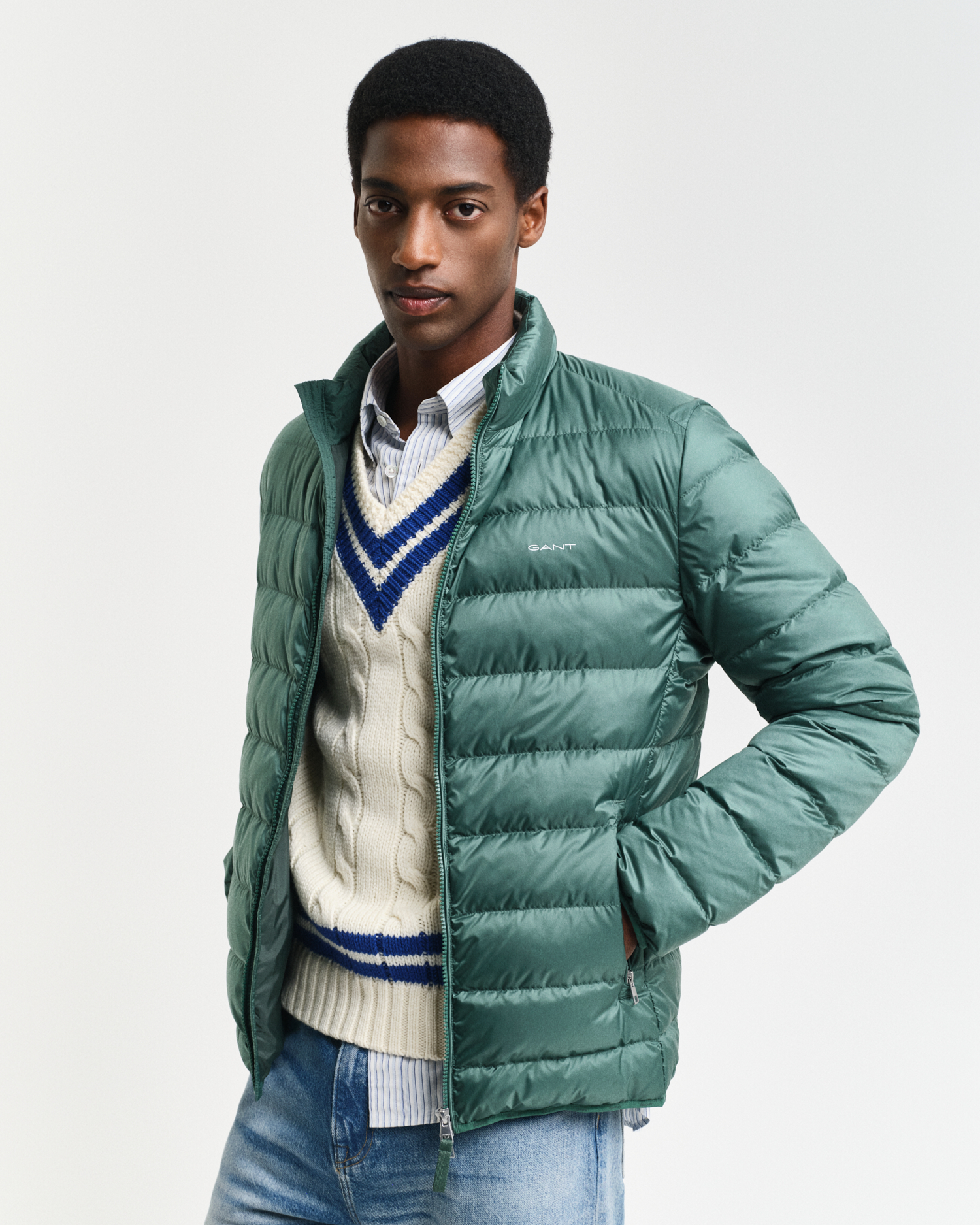 Gant Hombre Chaqueta Chaqueta Ligera Harrington GANT Para Hombre