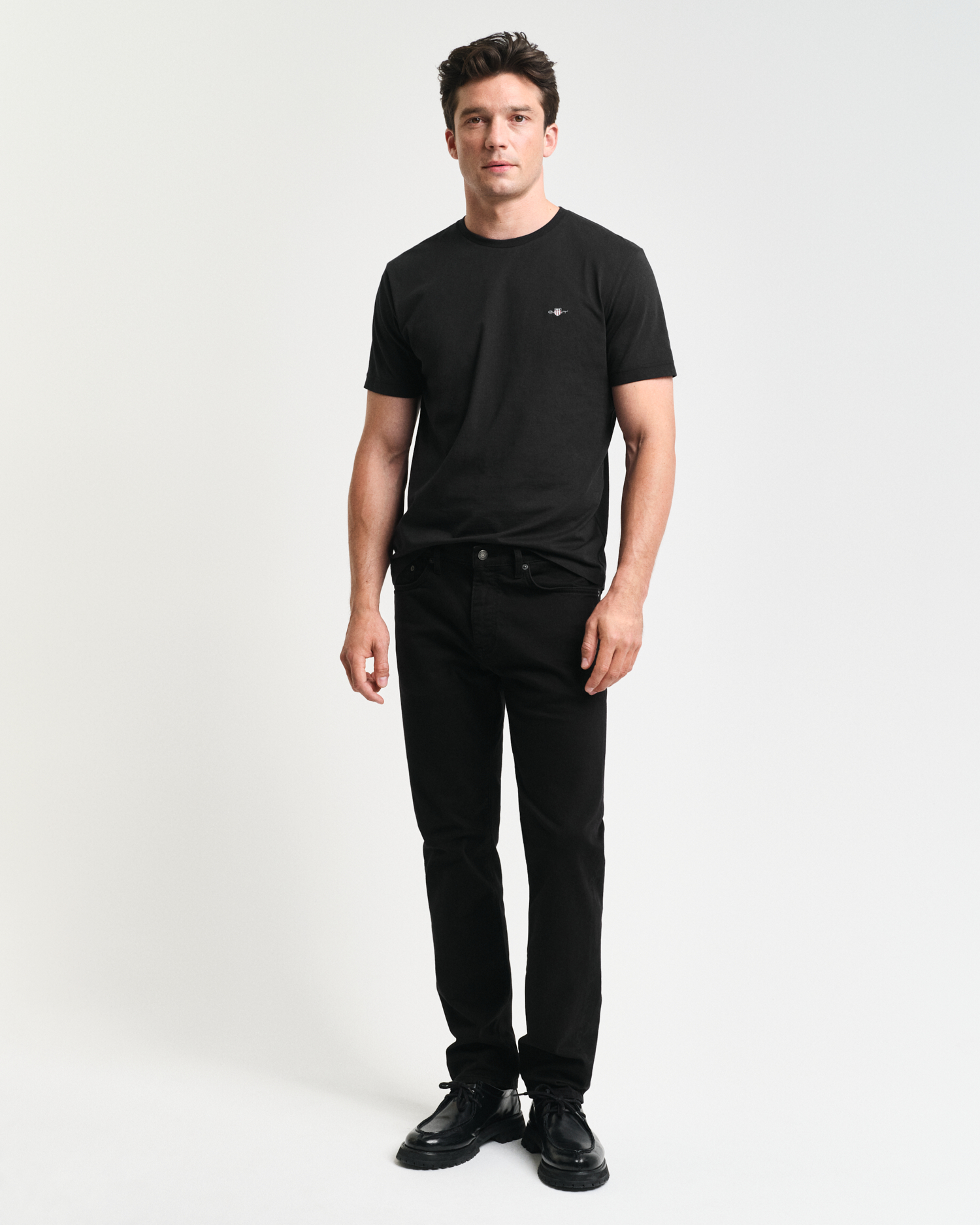 DŽÍNY GANT SLIM DESERT JEANS ANTRACITE | GANT CZ